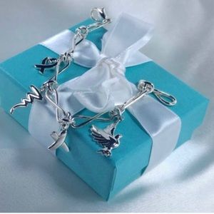 BRAND NEW Authentic Tiffany & Co. Paloma Picasso 925 SS Charm Bracelet